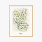 PGA WEST wood frame
