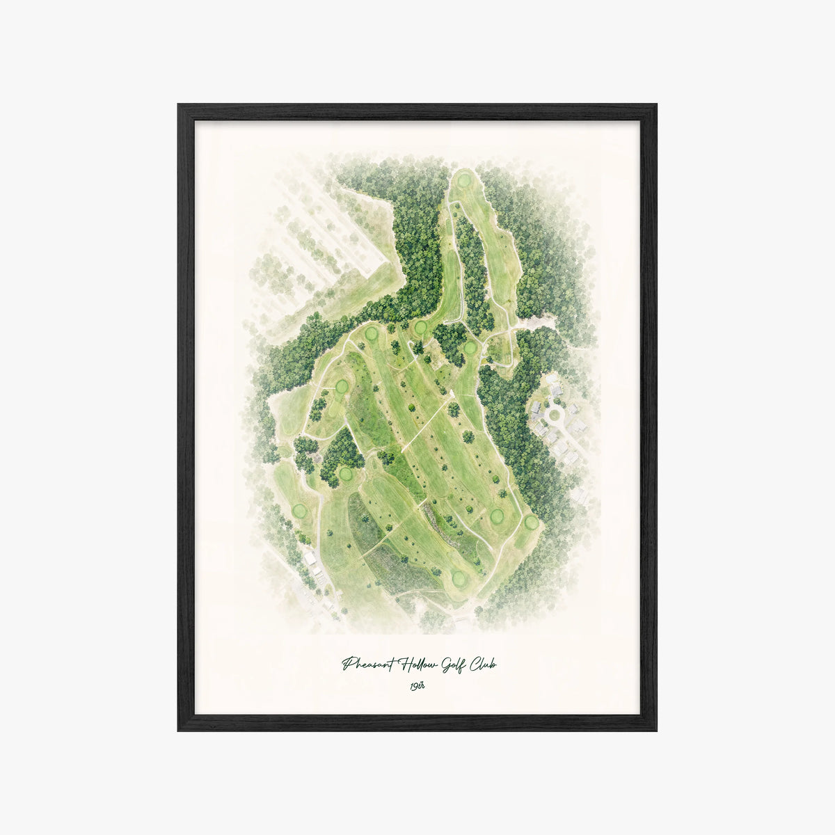 Pheasant Hollow Golf Club black frame