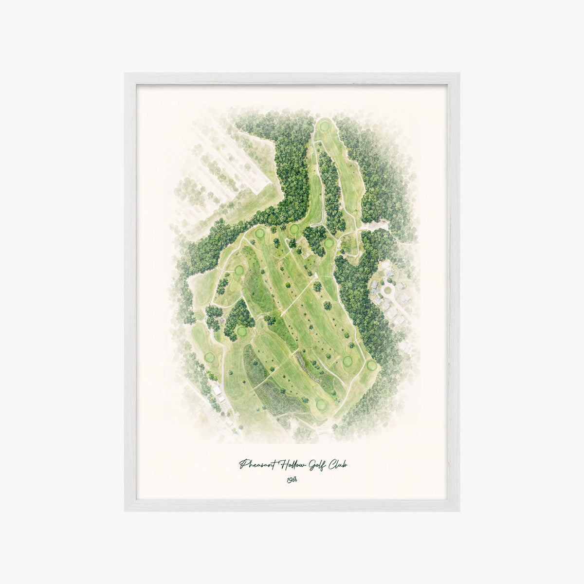Pheasant Hollow Golf Club white frame