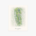Phoenix Lake Golf Course printed artwork