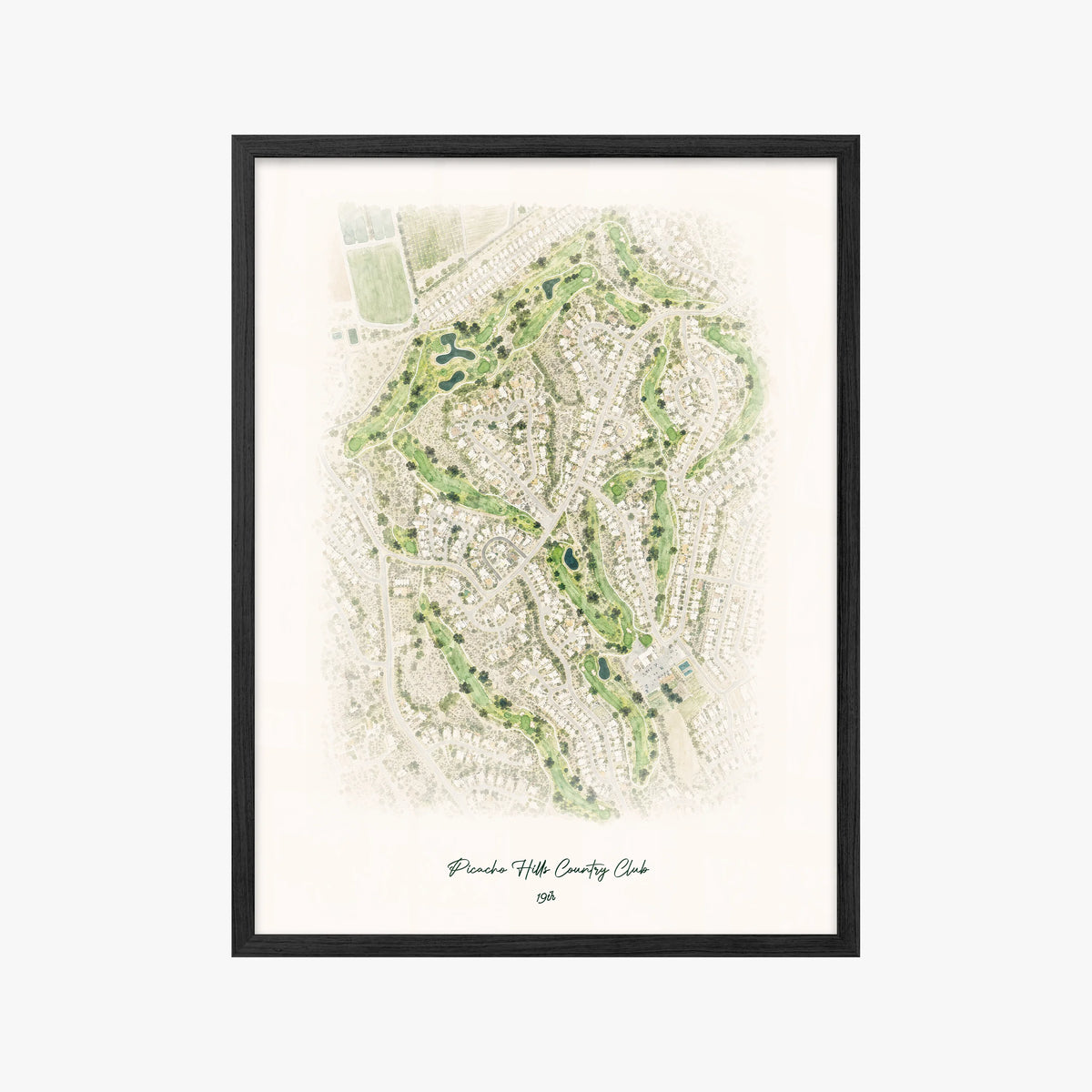 Picacho Hills Country Club black frame