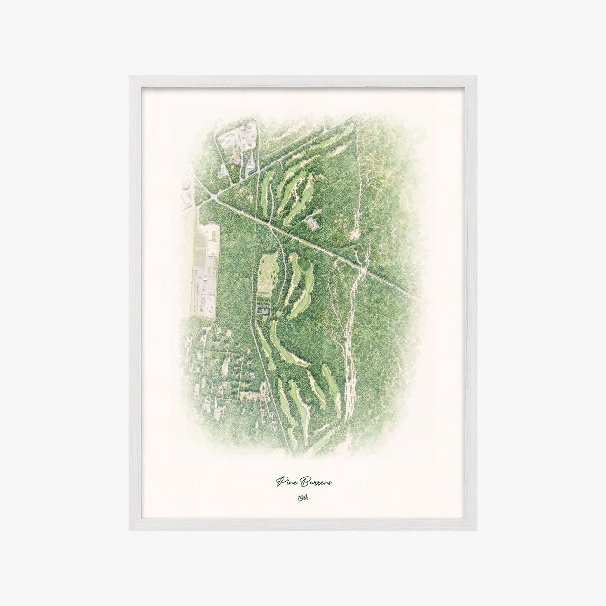 Pine Barrens white frame
