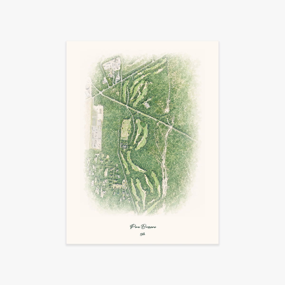Pine Barrens printed artwork