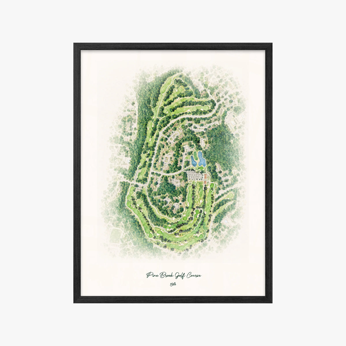 Pine Brook Golf Course black frame
