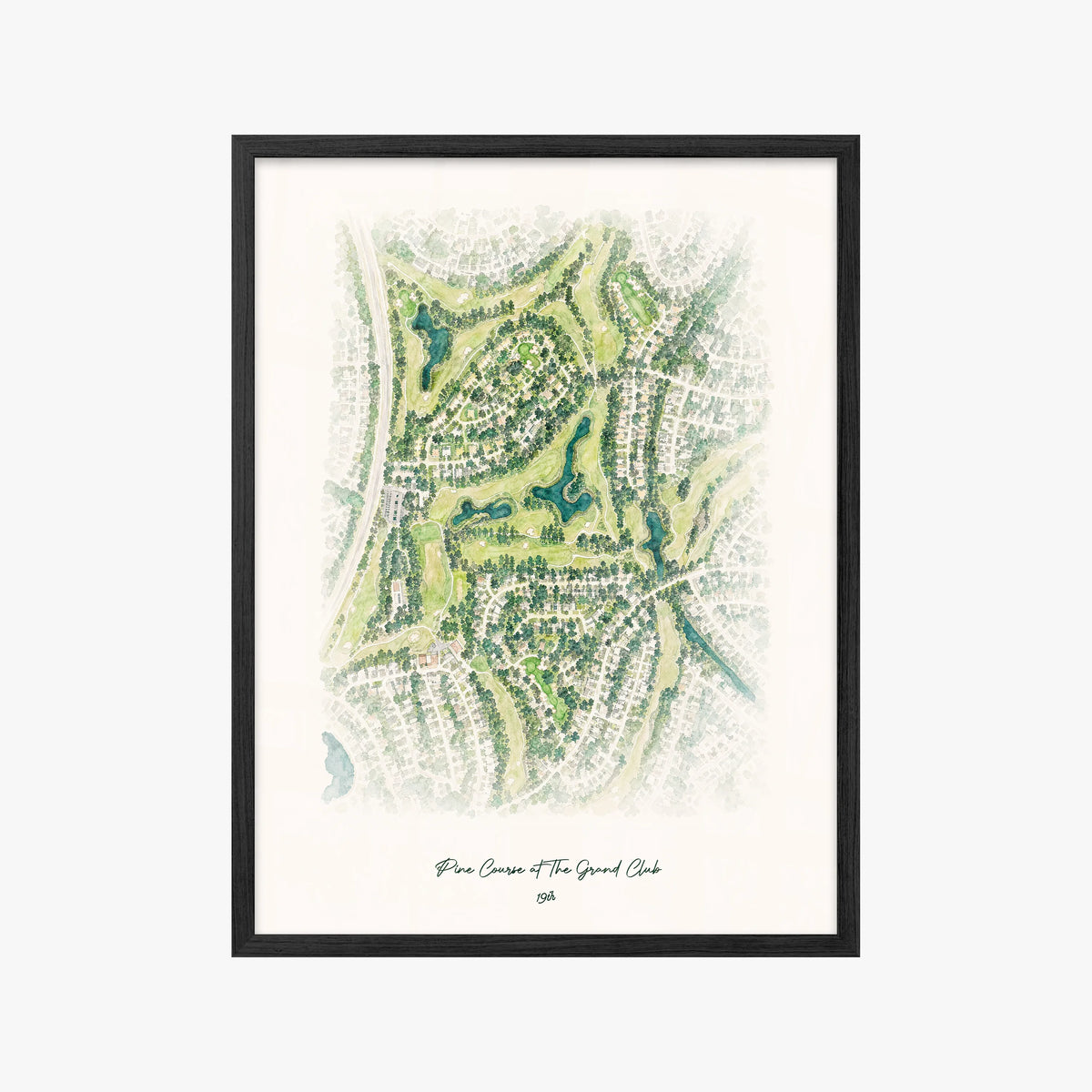 Pine Course at The Grand Club black frame