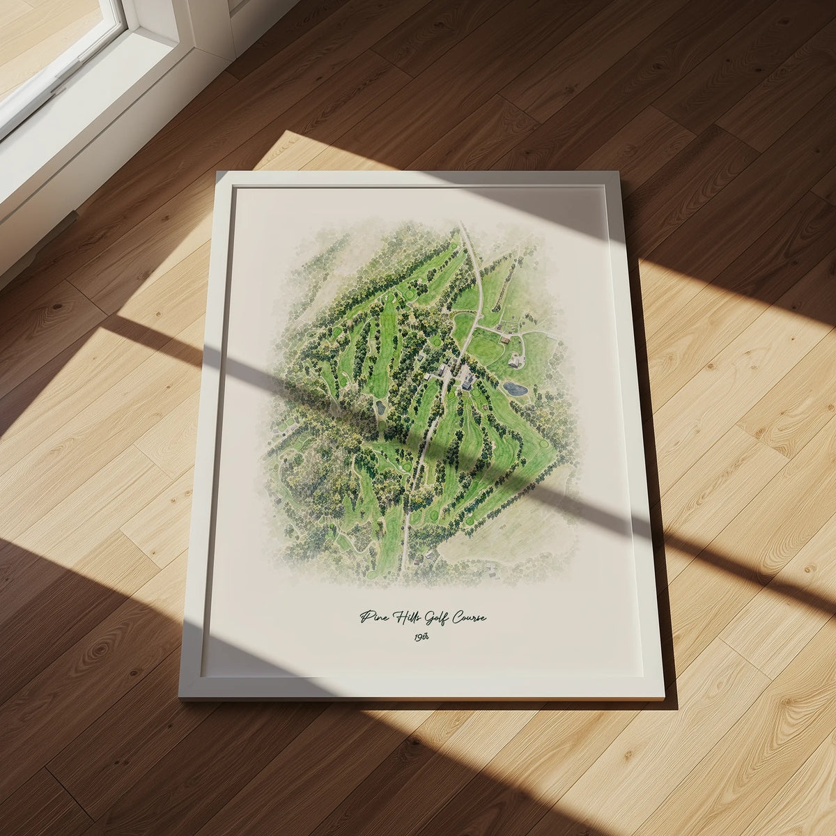 Pine Hills Golf Course mockup 5