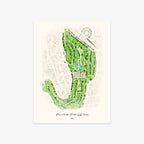 Pine Meadow Public Golf Course printed artwork