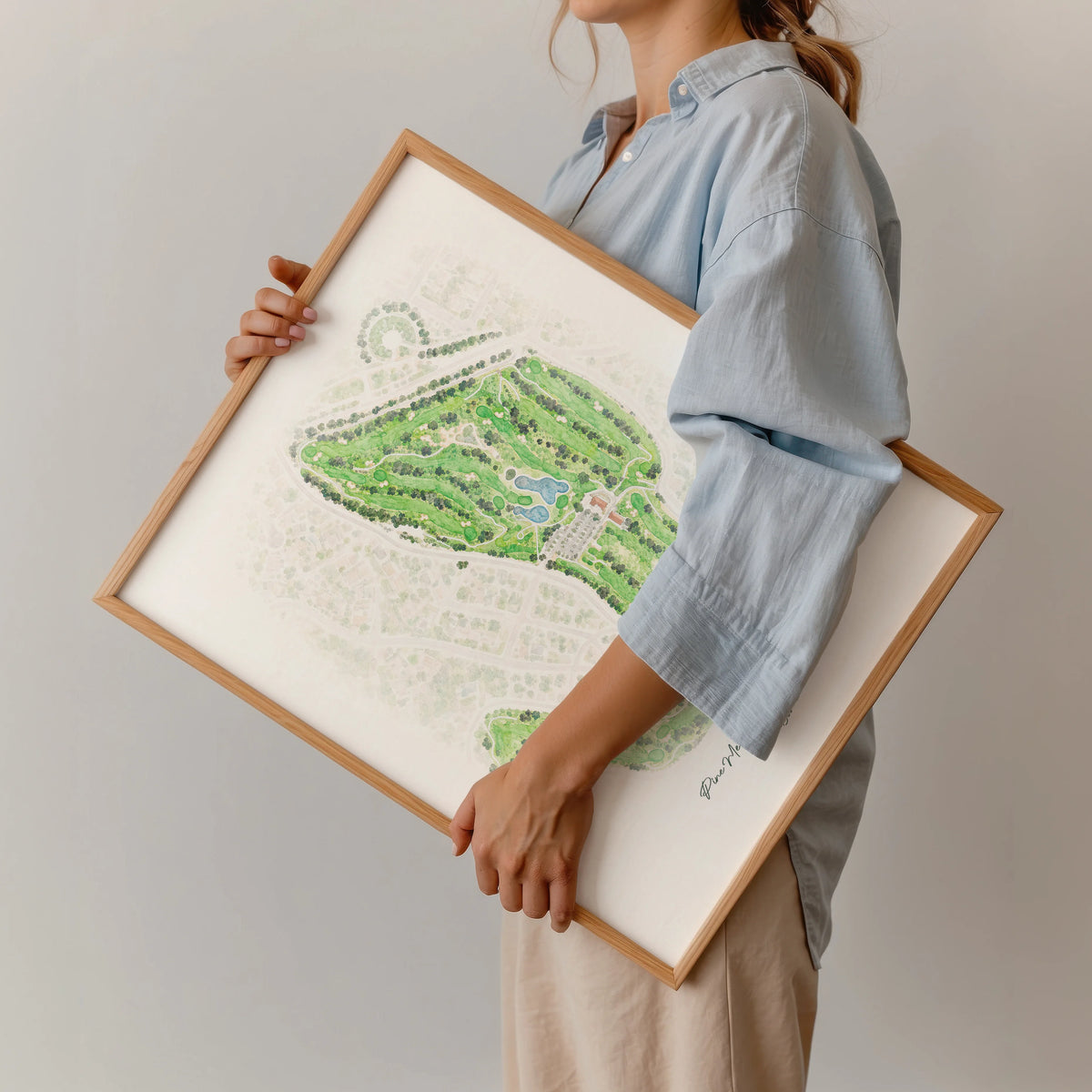 Pine Meadow Public Golf Course mockup 3