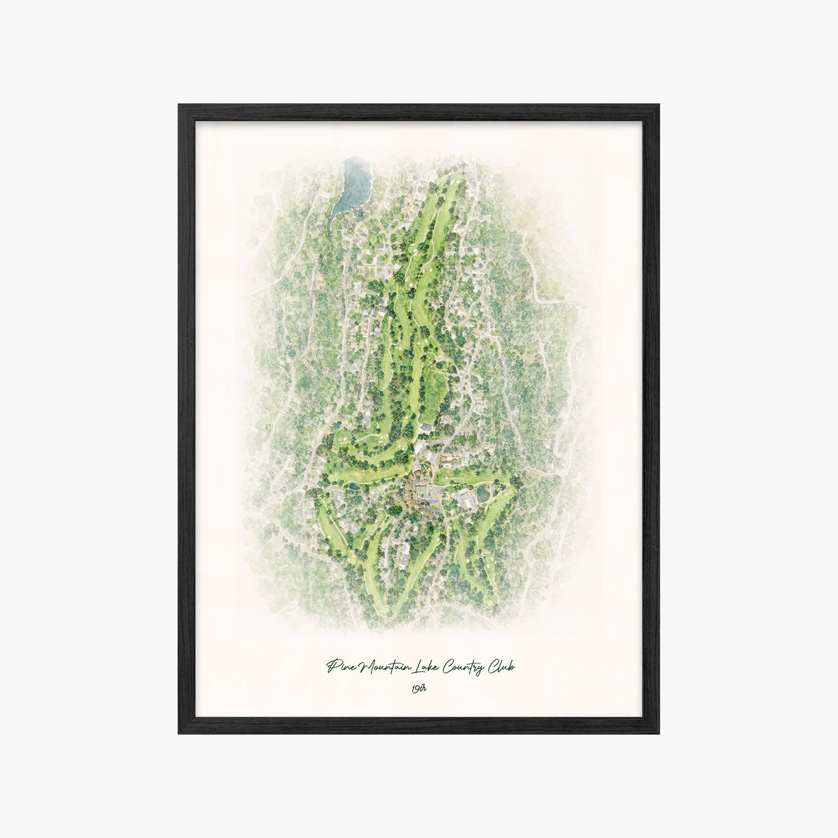 Pine Mountain Lake Country Club black frame