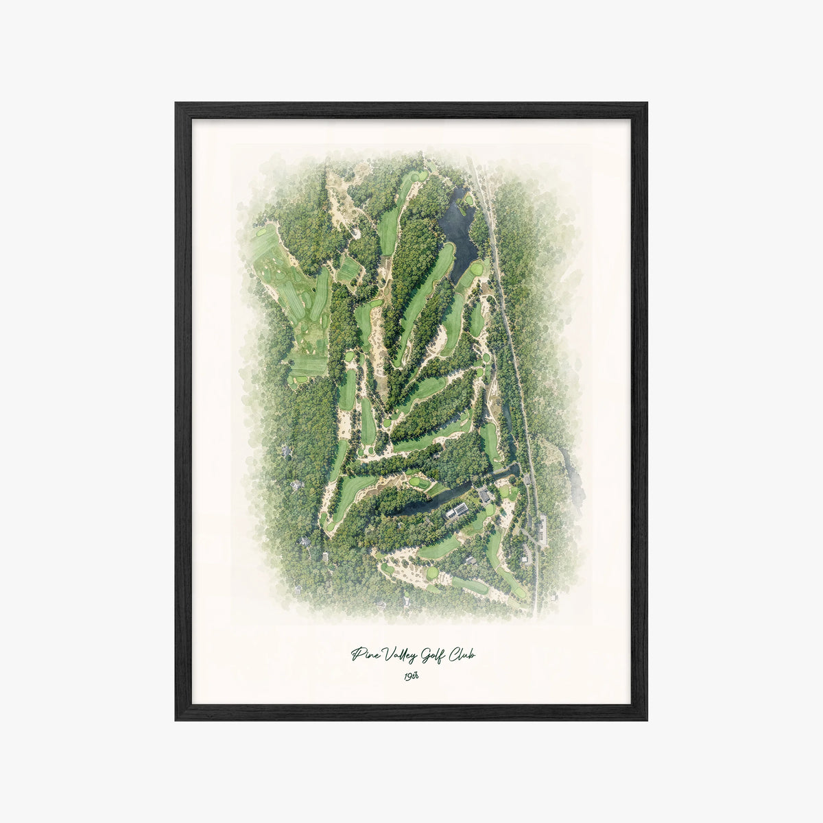 Pine Valley Golf Club black frame