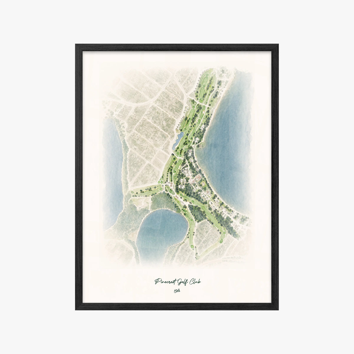 Pinecrest Golf Club black frame