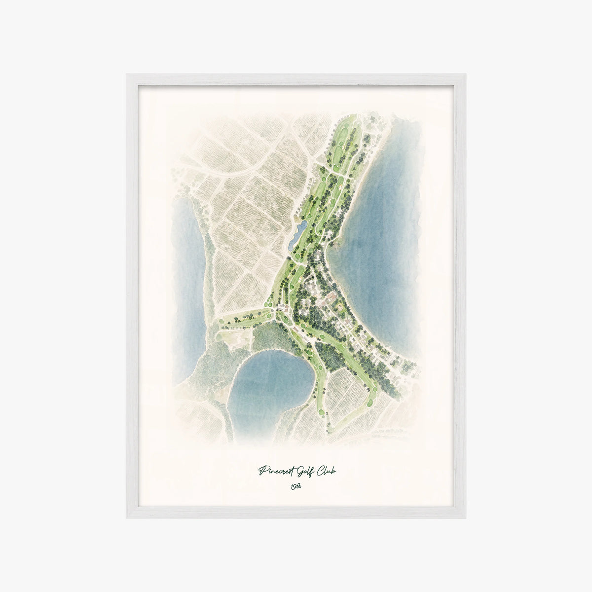 Pinecrest Golf Club white frame
