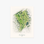 Pinecrest Golf Course printed artwork