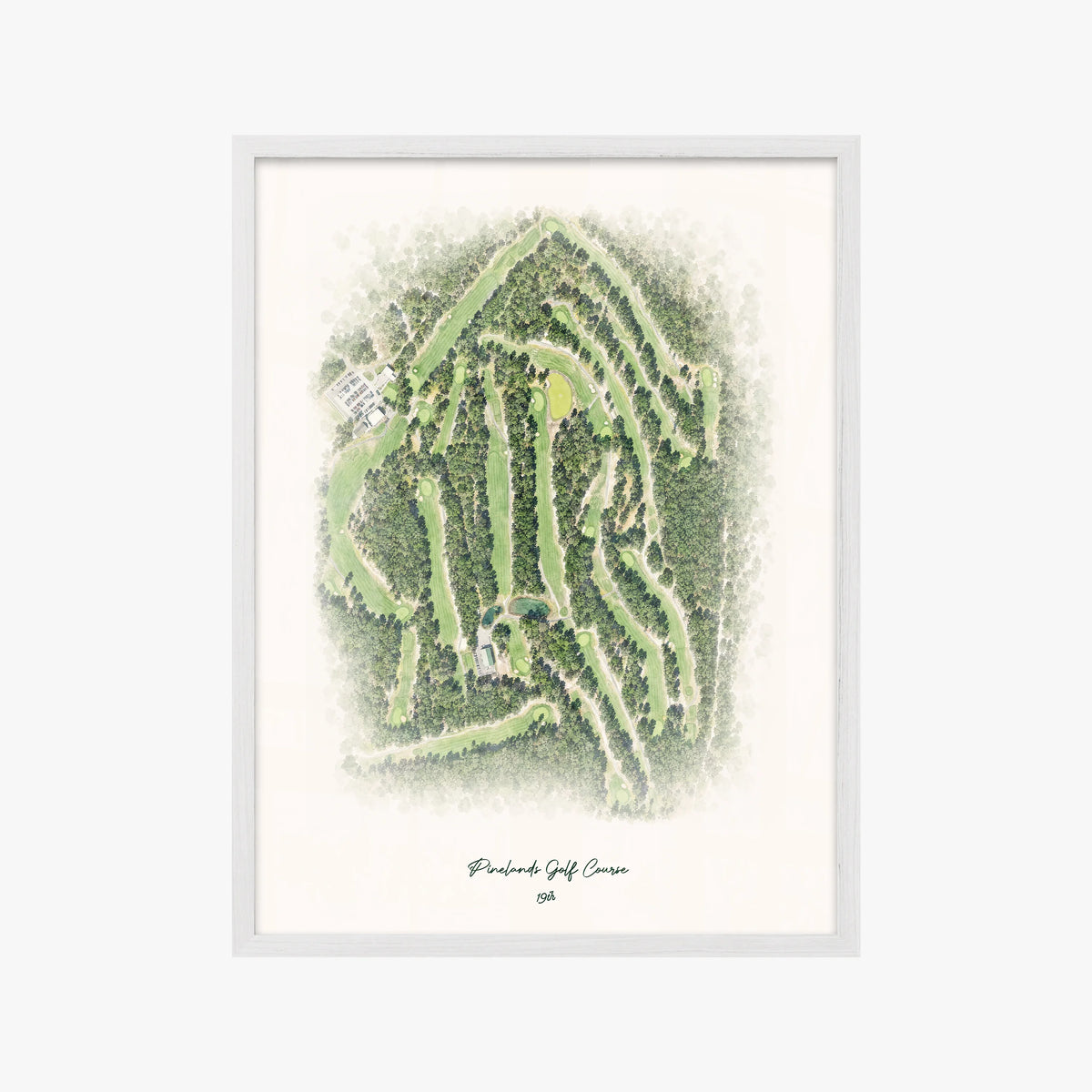 Pinelands Golf Course white frame