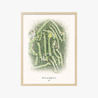 Pinelands Golf Course wood frame