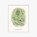 Pinnacle State Park Golf Course white frame