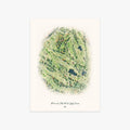Pinnacle State Park Golf Course printed artwork