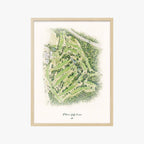 Pitman Golf Course wood frame