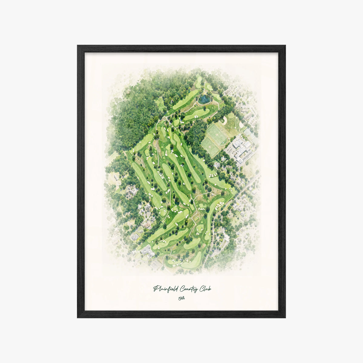 Plainfield Country Club black frame