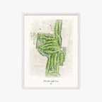 Plantation Golf Course white frame