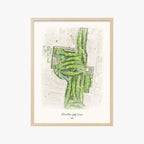 Plantation Golf Course wood frame
