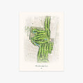 Plantation Golf Course printed artwork