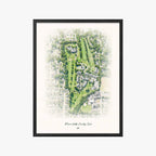 Pleasantville Country Club black frame