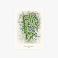 Pleasantville Country Club printed artwork
