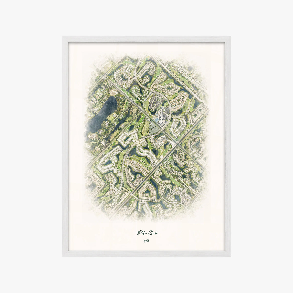 Polo Club white frame