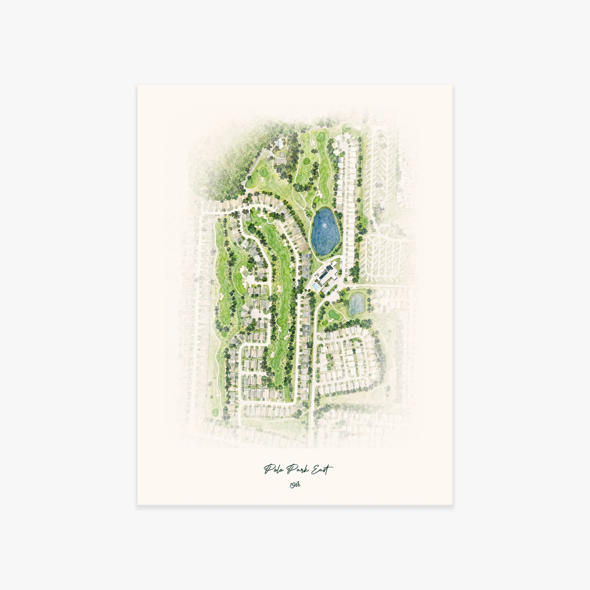 Polo Park East printed artwork