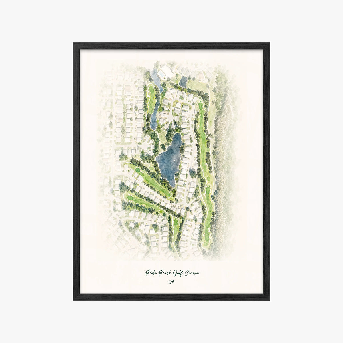 Polo Park Golf Course black frame