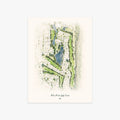 Polo Park Golf Course printed artwork