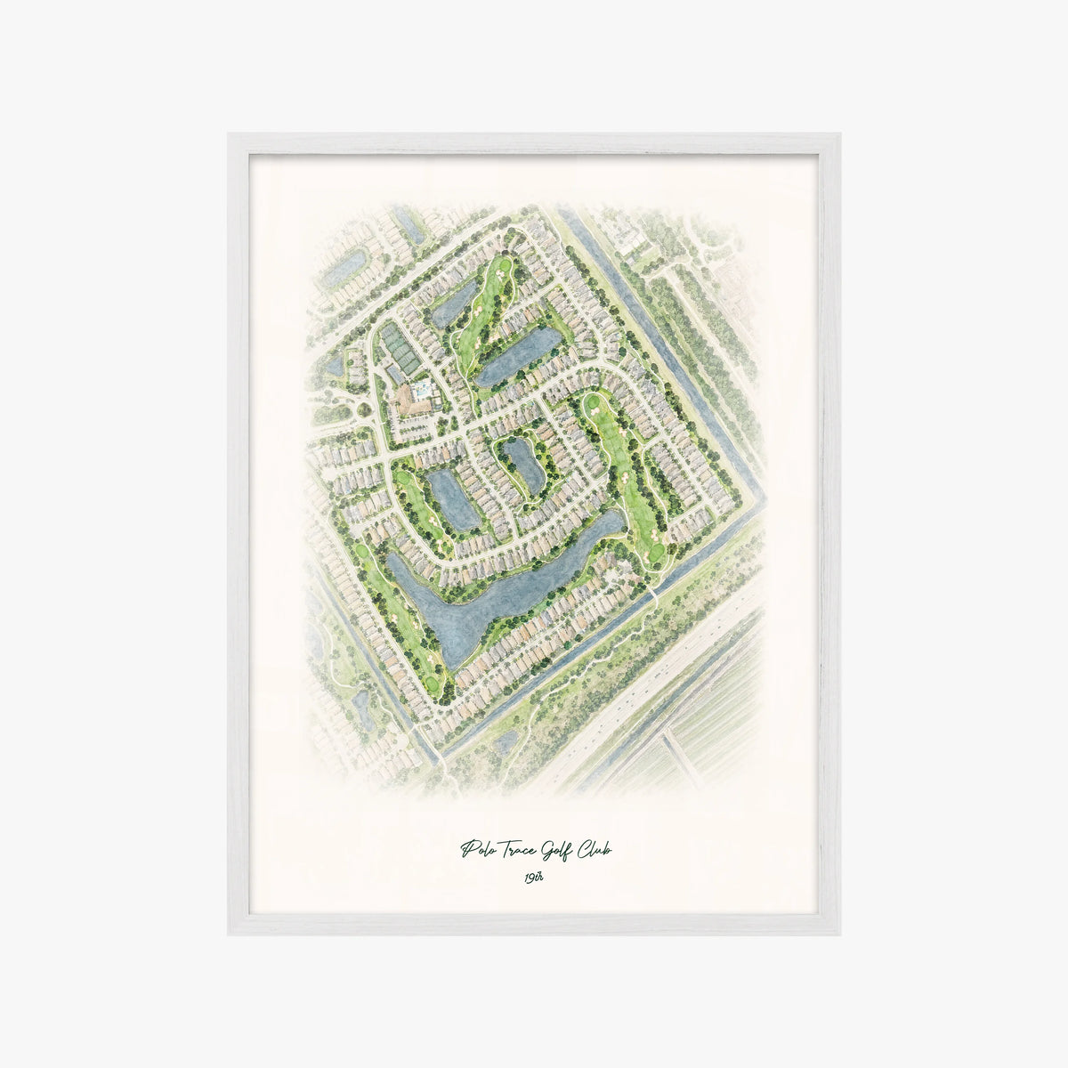 Polo Trace Golf Club white frame