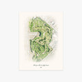Pompano Beach Golf Course printed artwork
