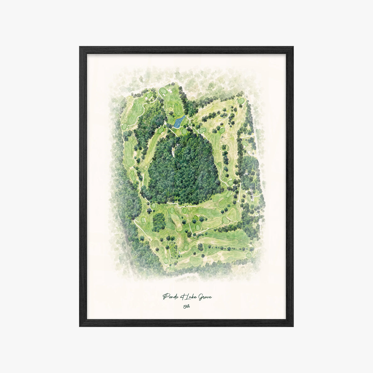 Ponds at Lake Grove black frame