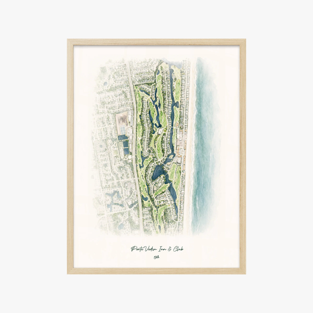 Ponte Vedra Inn & Club wood frame