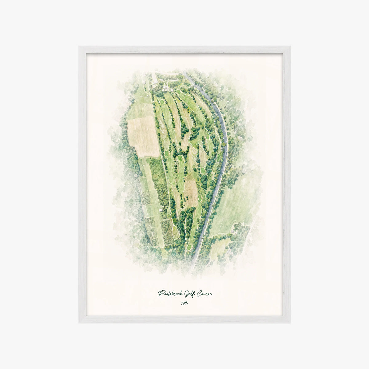 Poolsbrook Golf Course white frame