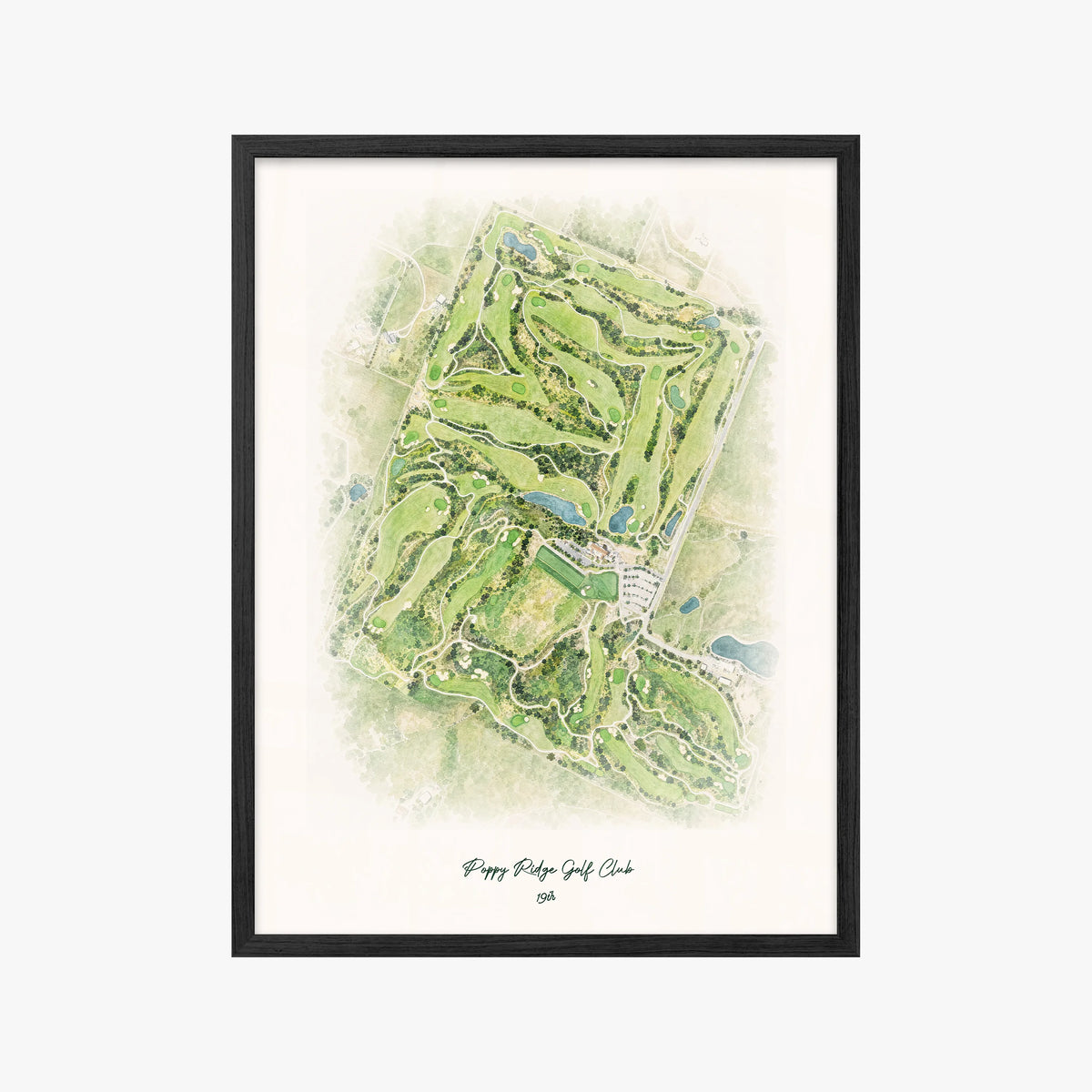 Poppy Ridge Golf Club black frame