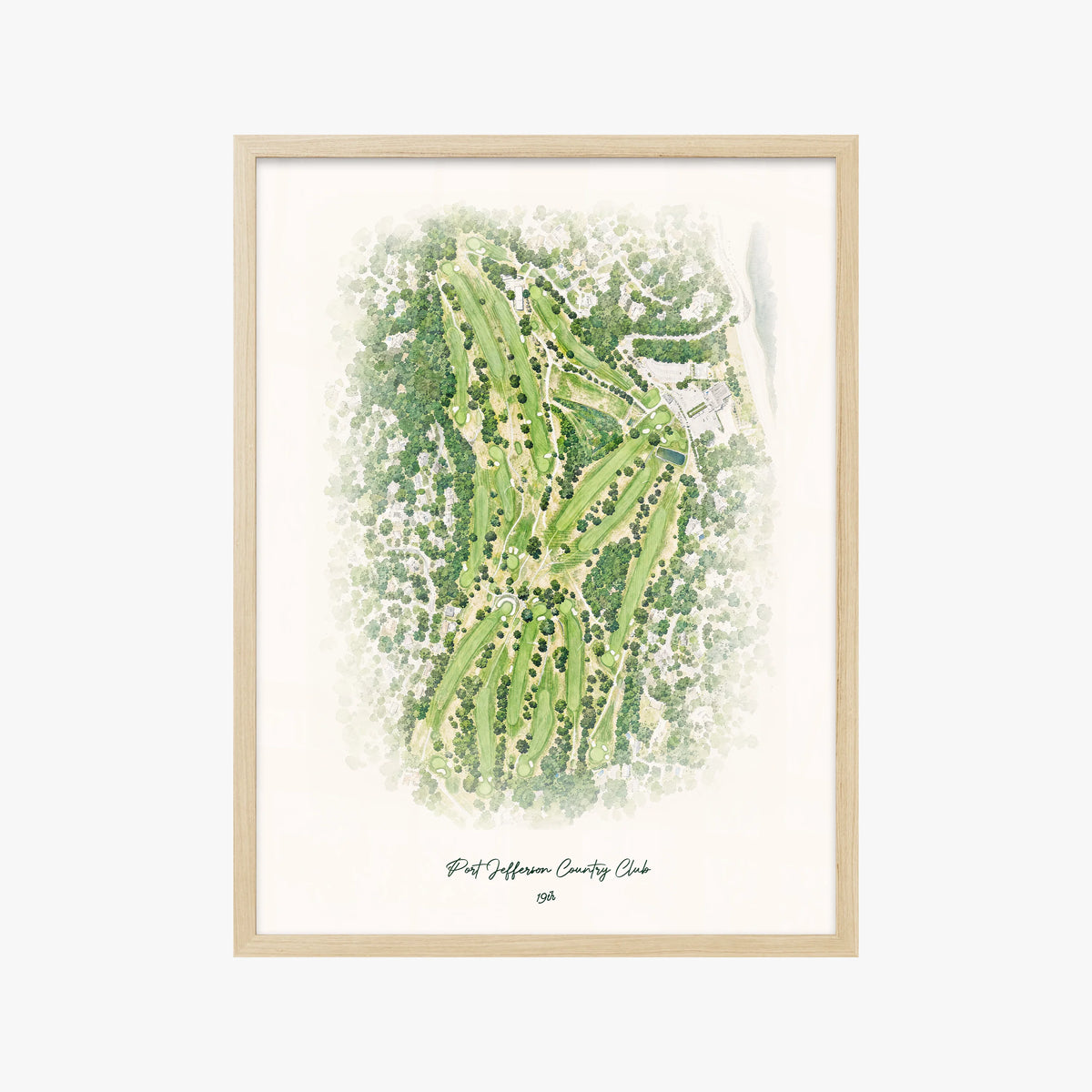 Port Jefferson Country Club wood frame
