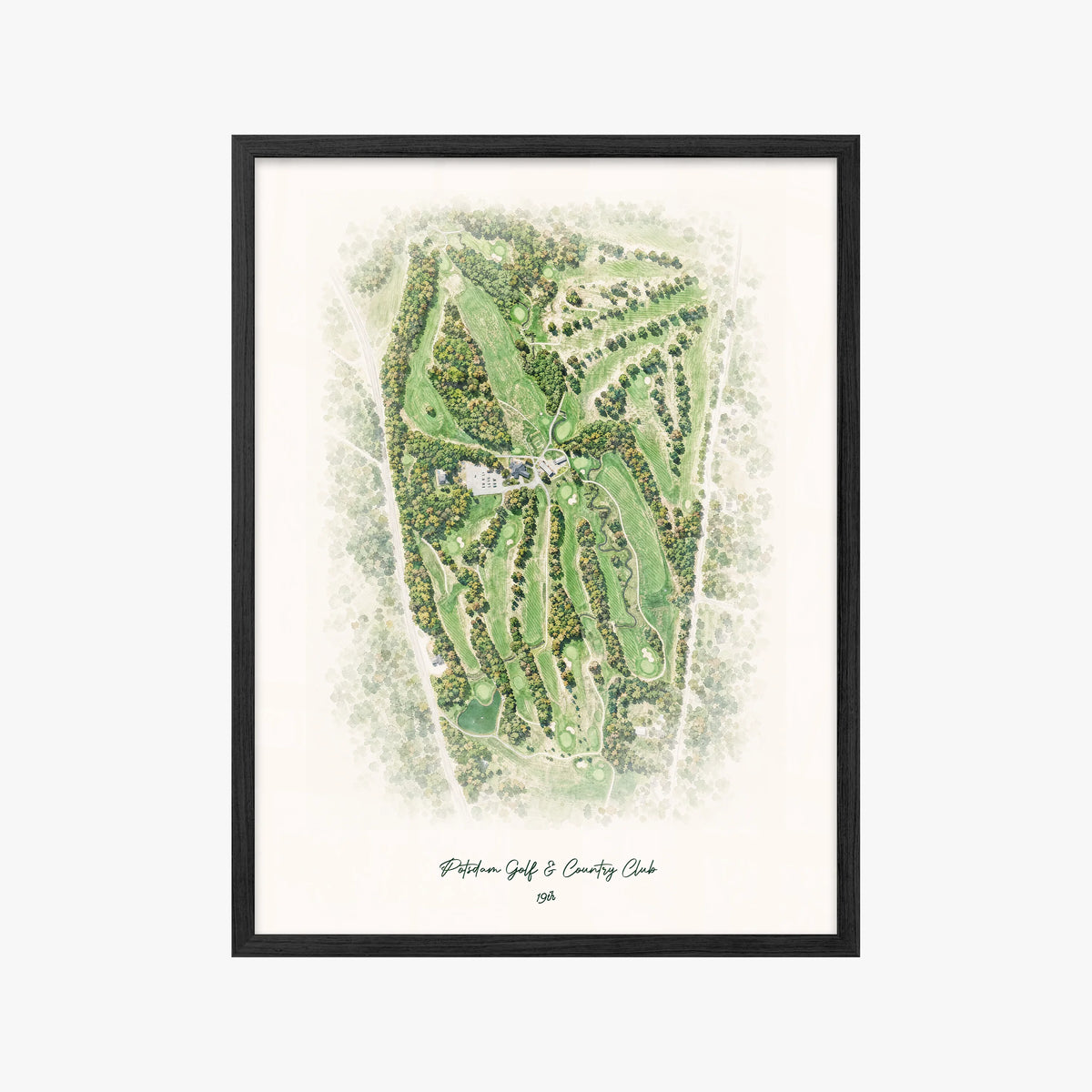 Potsdam Golf & Country Club black frame