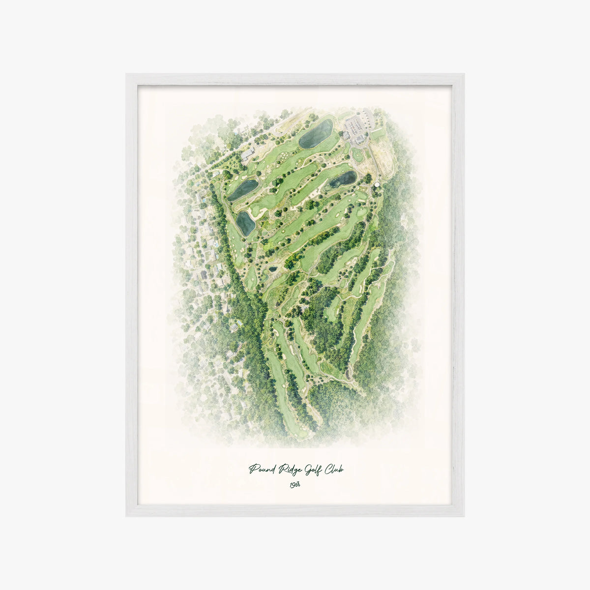 Pound Ridge Golf Club white frame