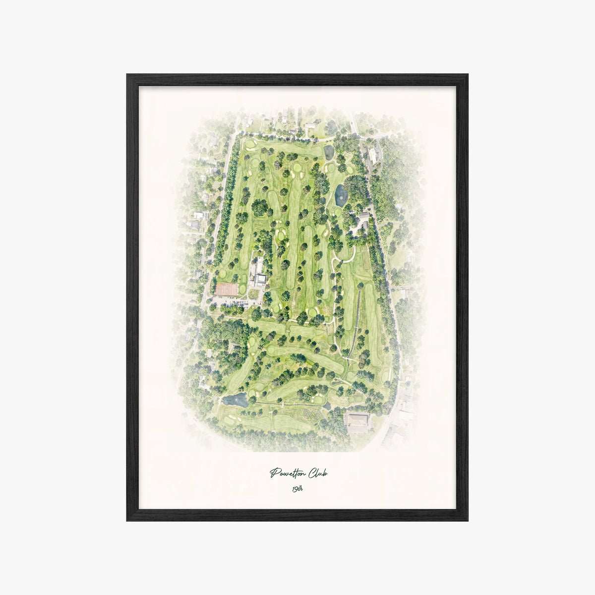 Powelton Club black frame