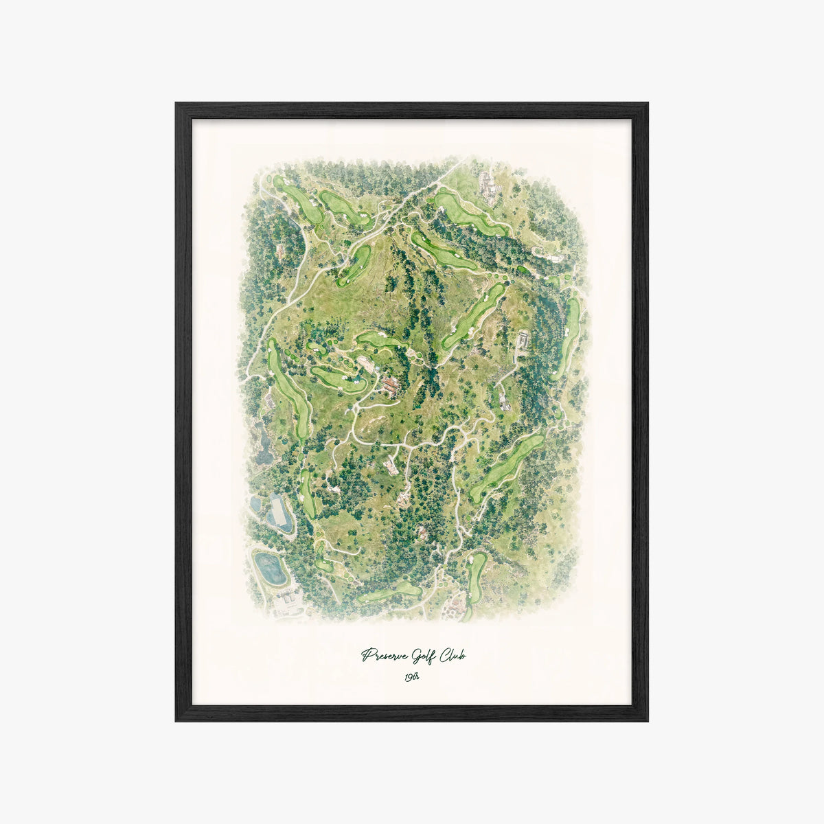 Preserve Golf Club black frame