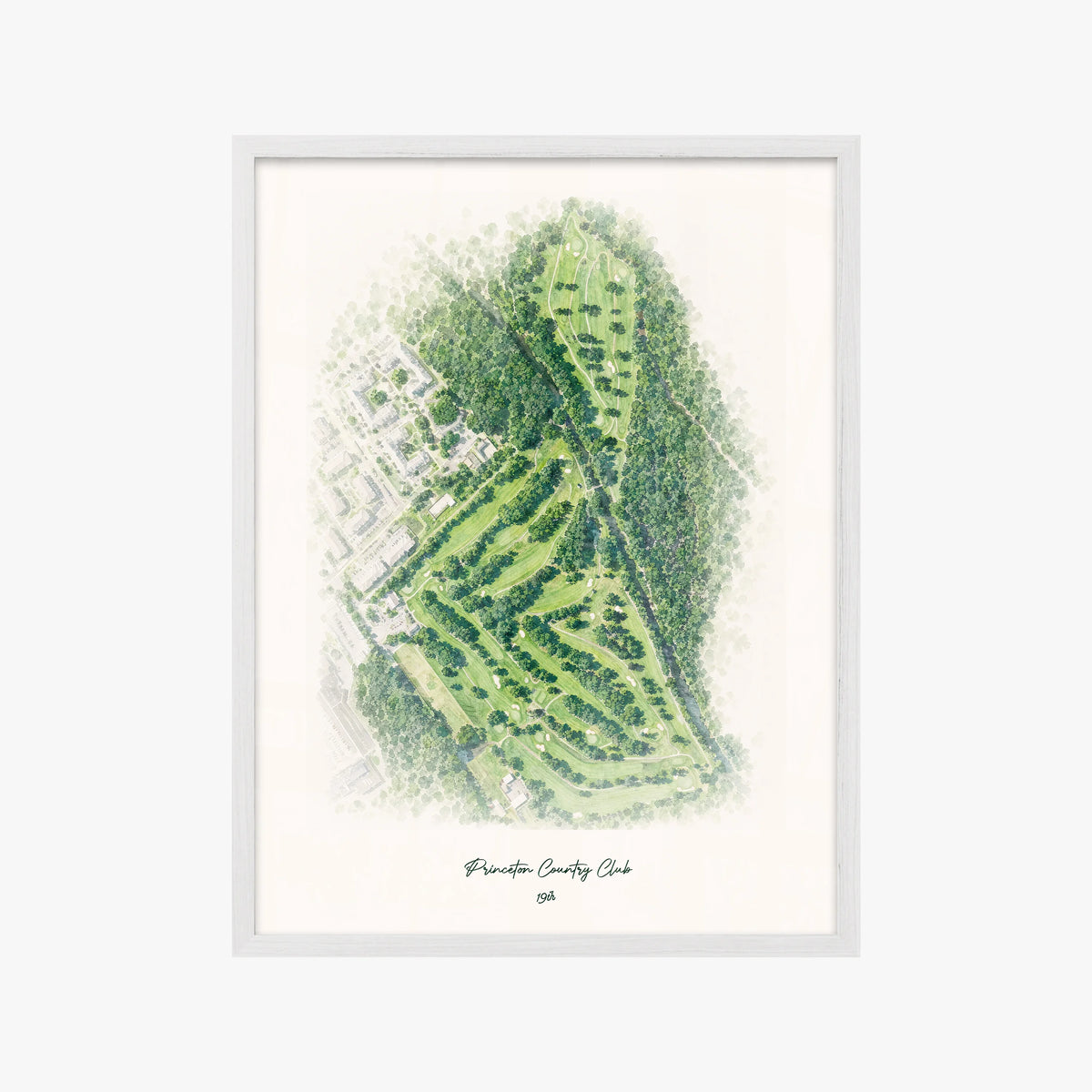 Princeton Country Club white frame