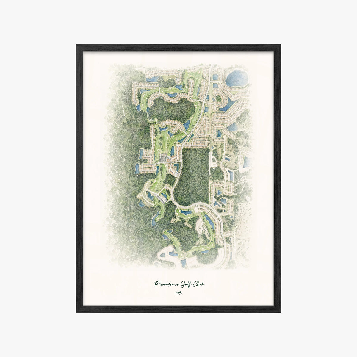 Providence Golf Club black frame