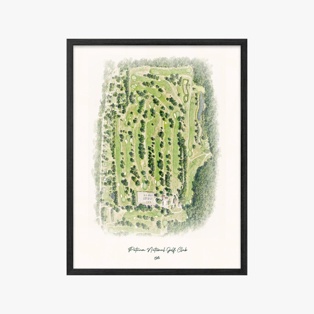 Putnam National Golf Club black frame