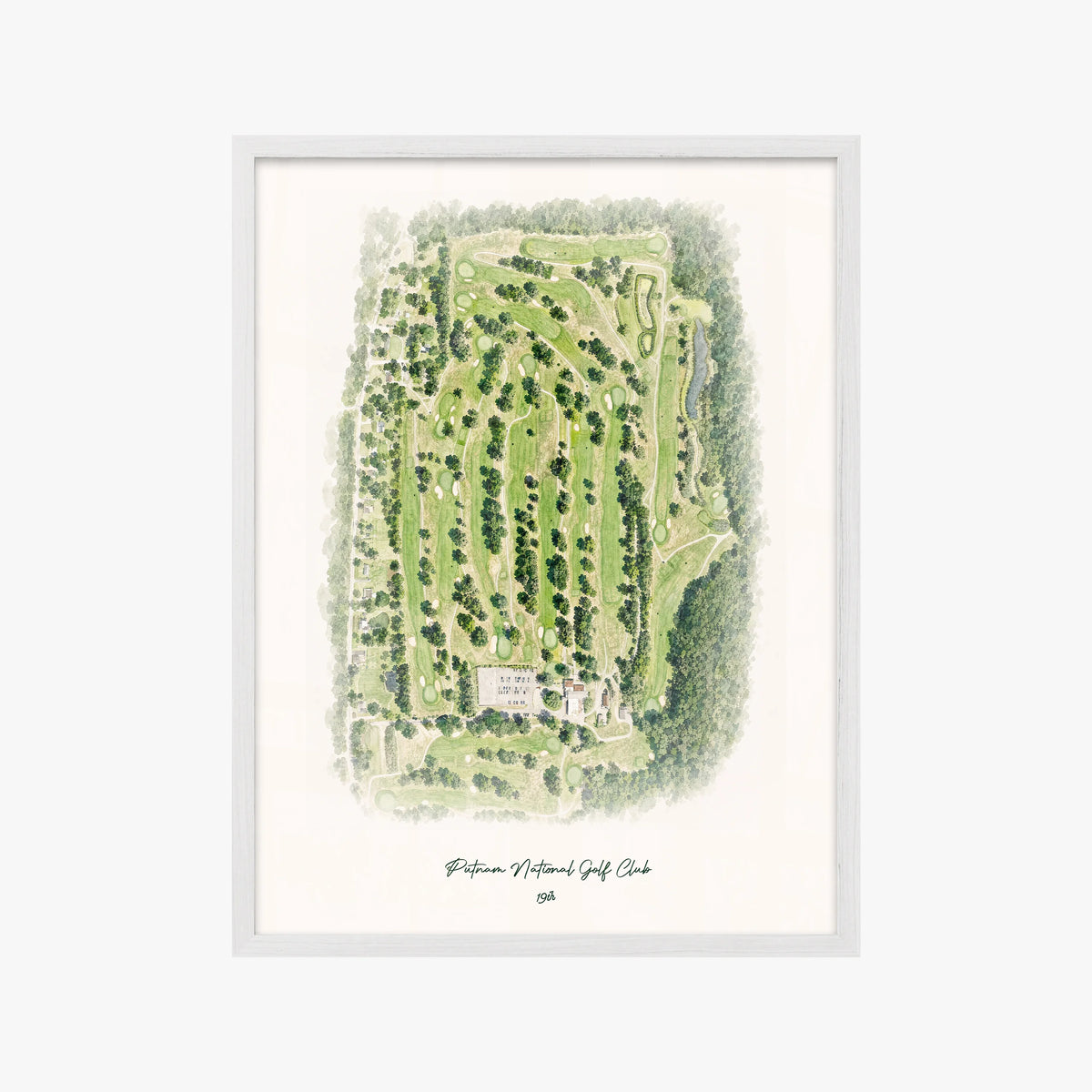 Putnam National Golf Club white frame