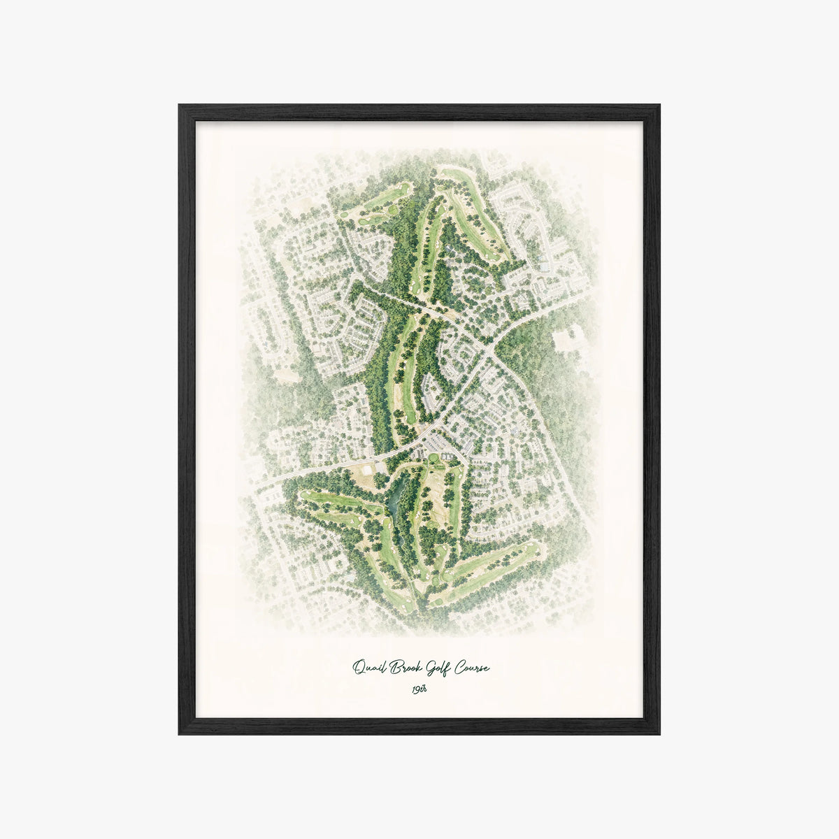 Quail Brook Golf Course black frame