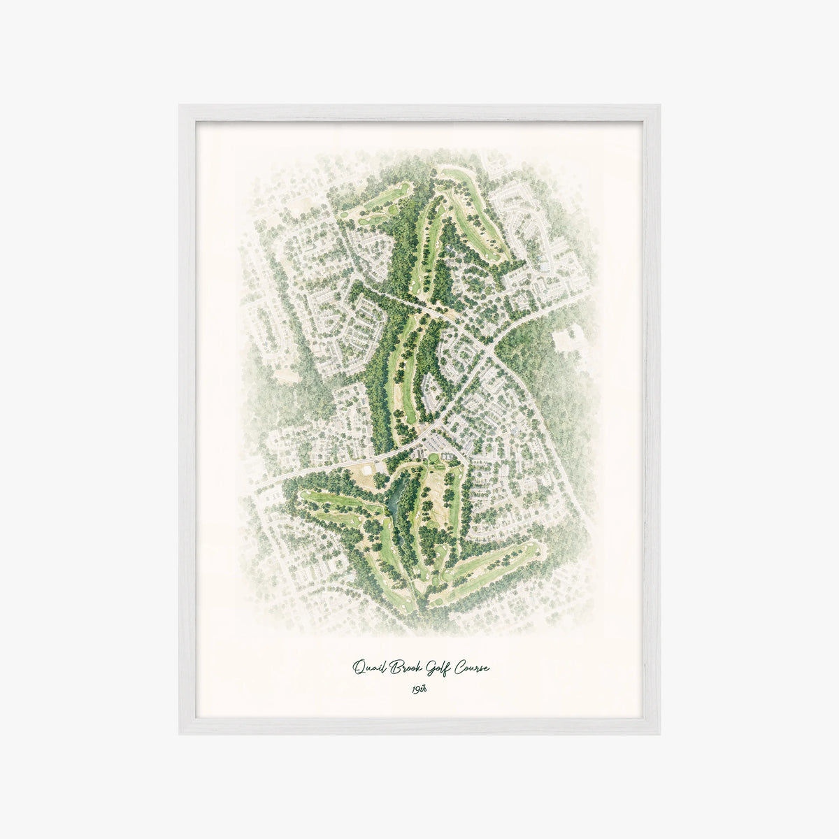 Quail Brook Golf Course white frame