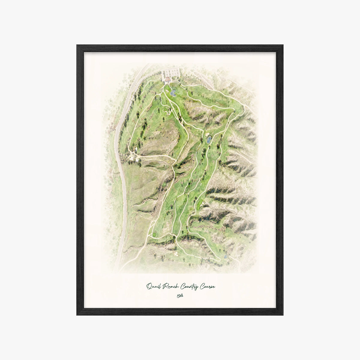 Quail Ranch Country Course black frame